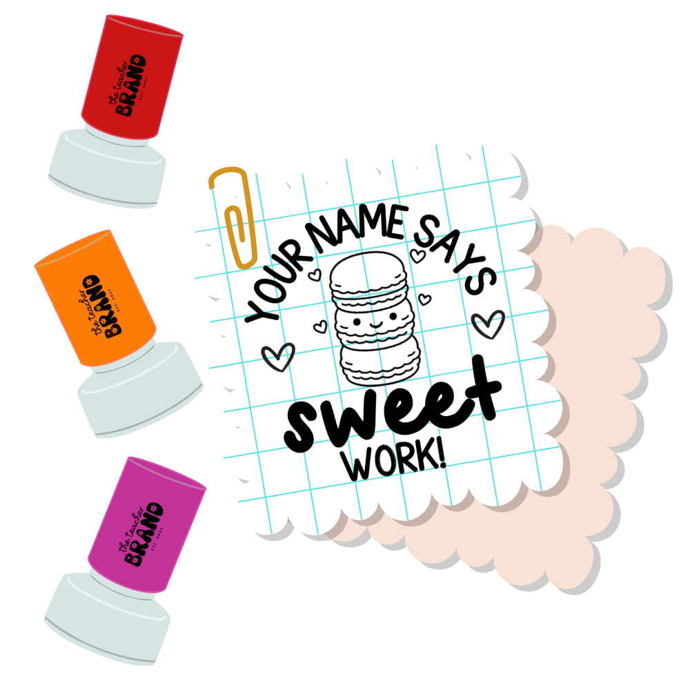 Sweet Work Stamp