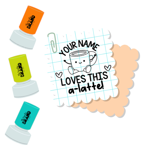 Loves This a-Latte Stamp