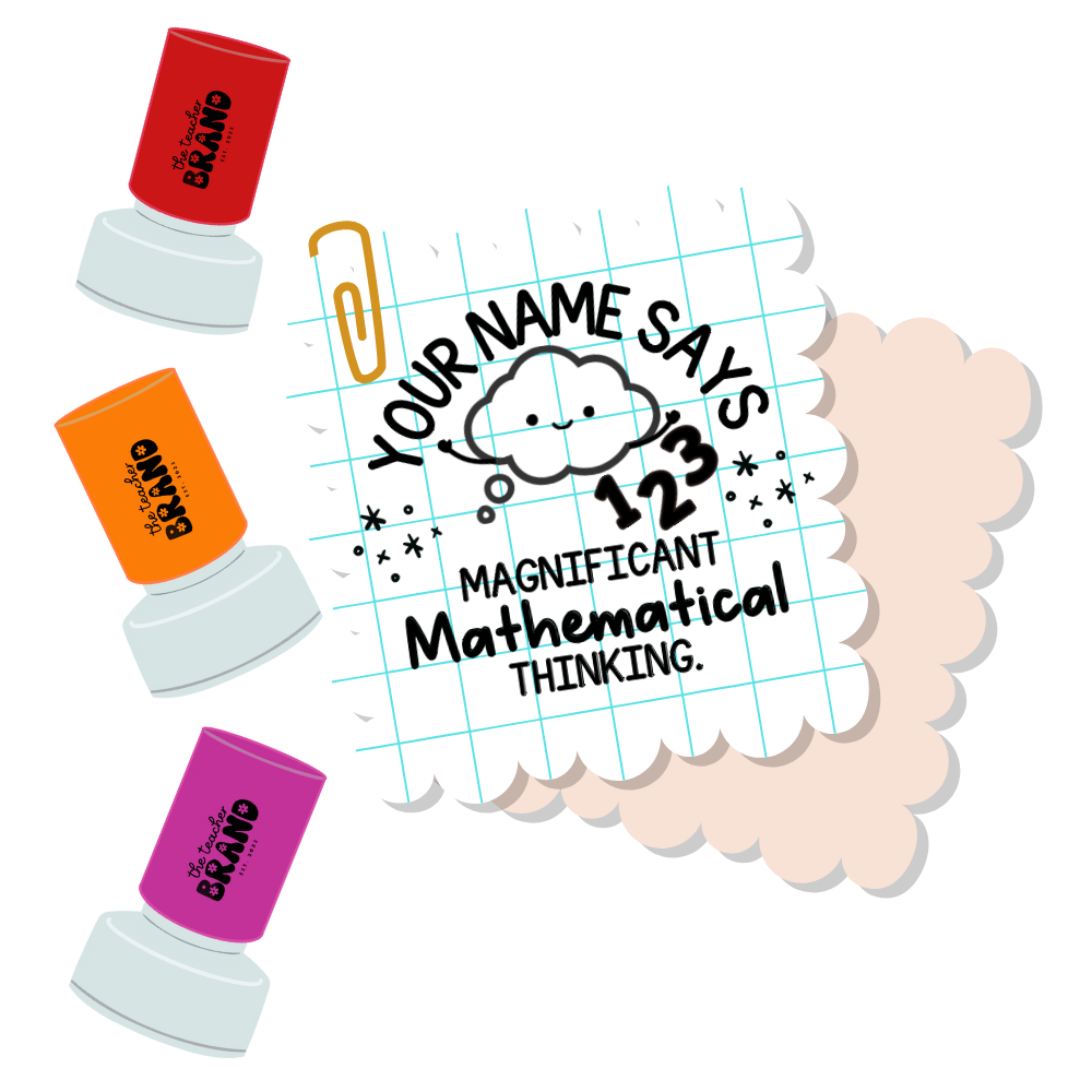 Magnificent Mathematical Thinking Stamp