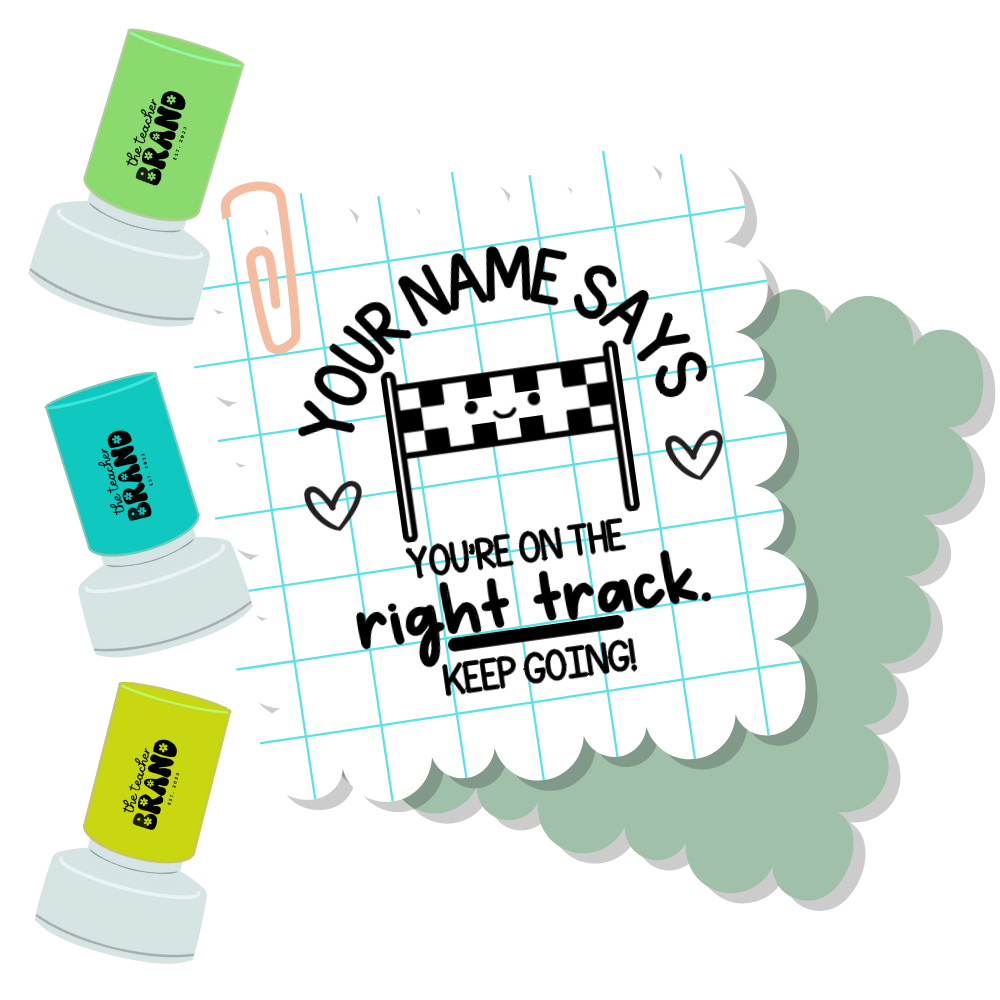 Right Track Stamp