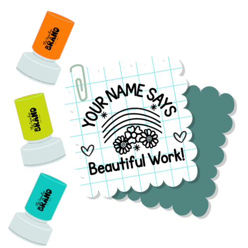 Beautiful Work Stamp