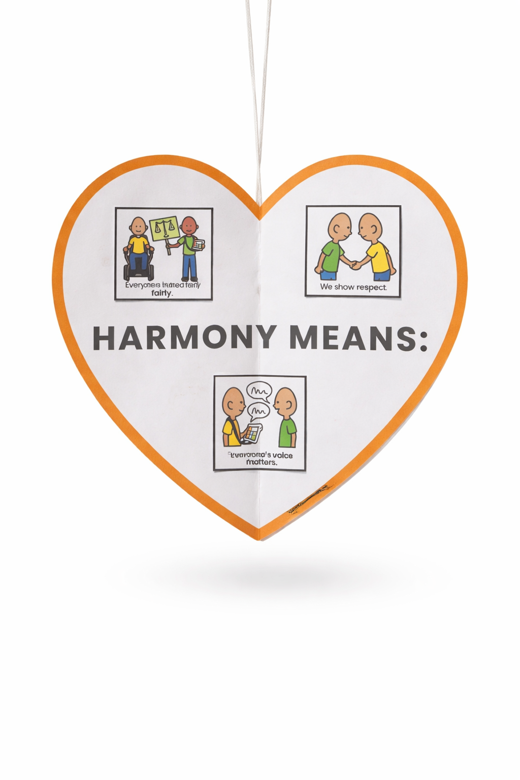 Adapted Classroom Activity - Harmony Day