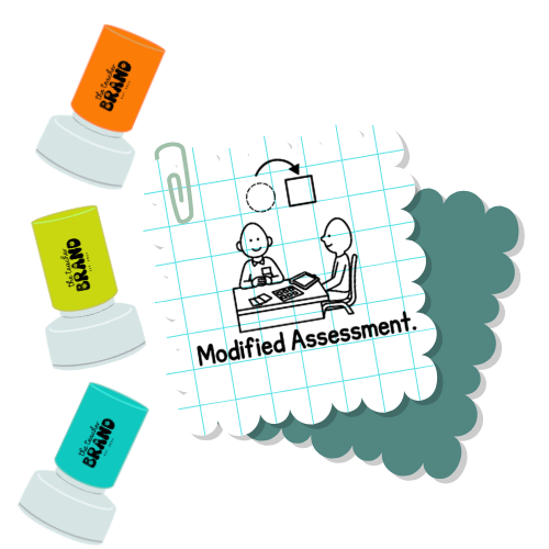 Modified Assessment Stamp