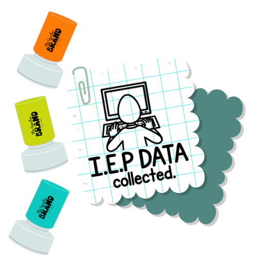 I.E.P Data Collected Stamp