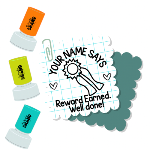 Reward Earned Stamp
