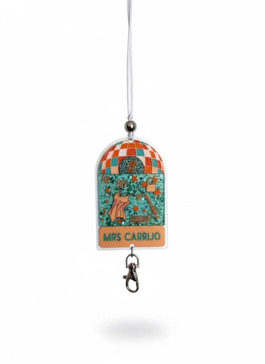 TLOAT Vinyl Record Teacher Lanyard