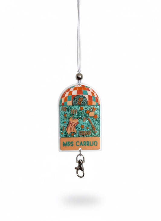 TLOAT Vinyl Record Teacher Lanyard