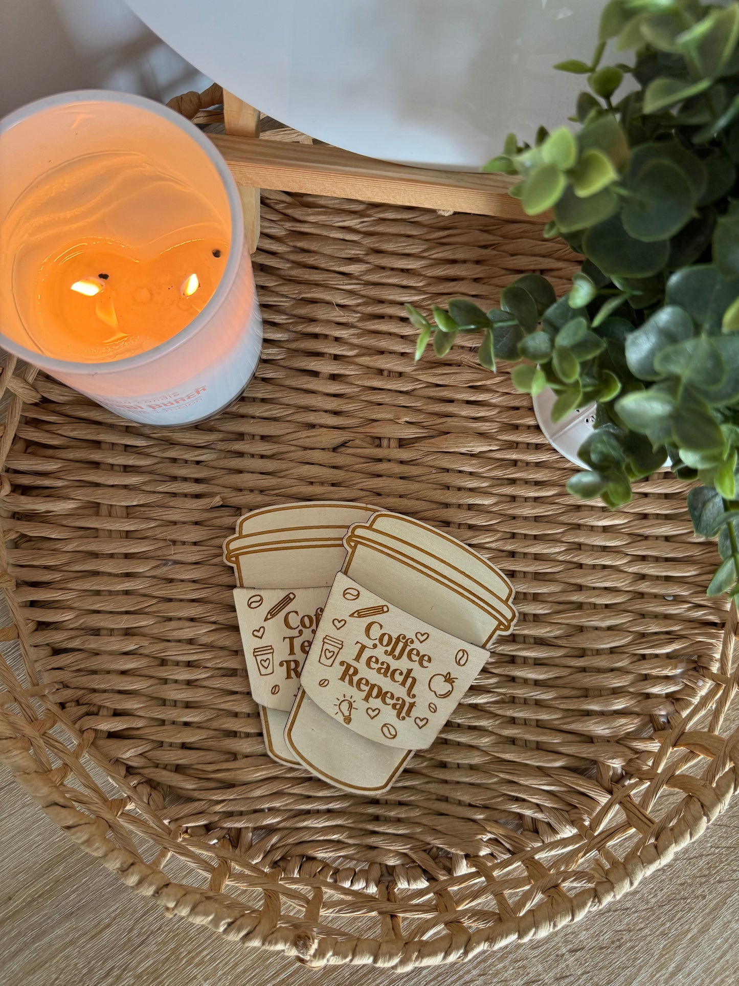 Teacher Gift Card Coffee Cup Holder
