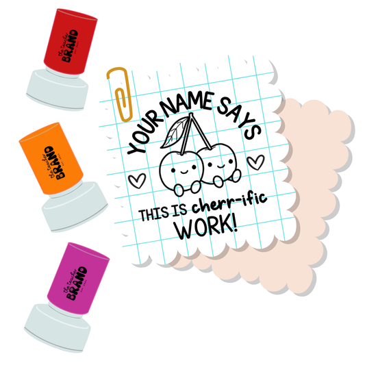 Cherri-ific Work Stamp