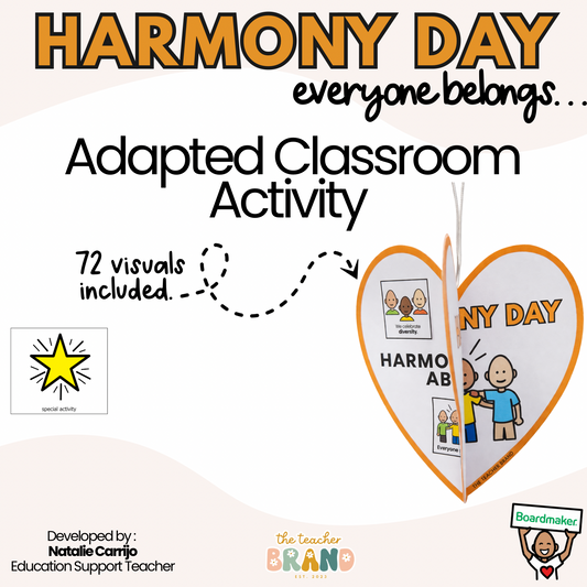 Adapted Classroom Activity - Harmony Day