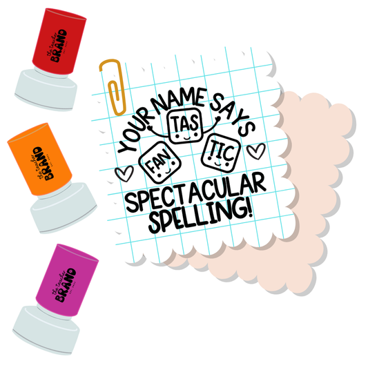 Spectacular Spelling Stamp