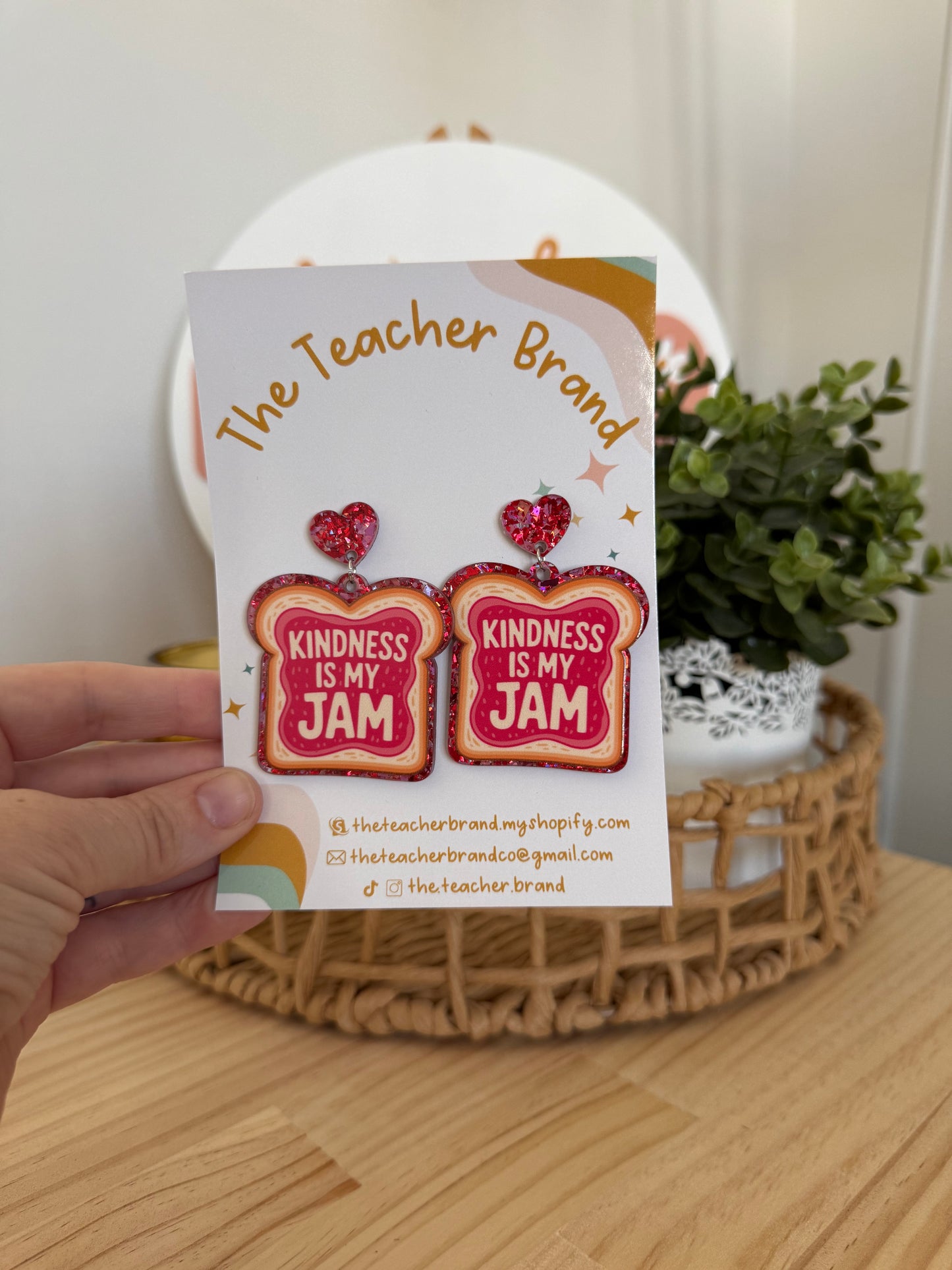 Kindness is My JAM Dangles