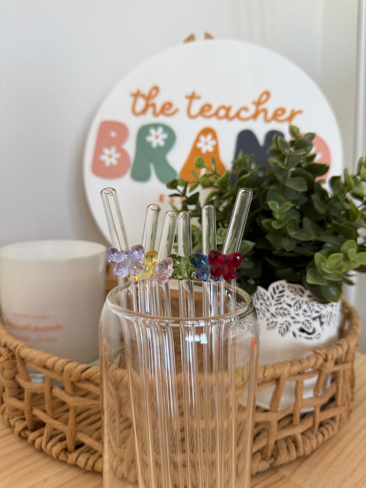 Glass Straw - Bow