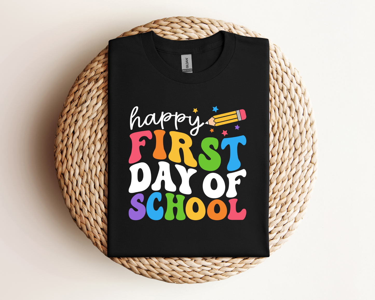 Happy First Day of School Teacher T-shirt