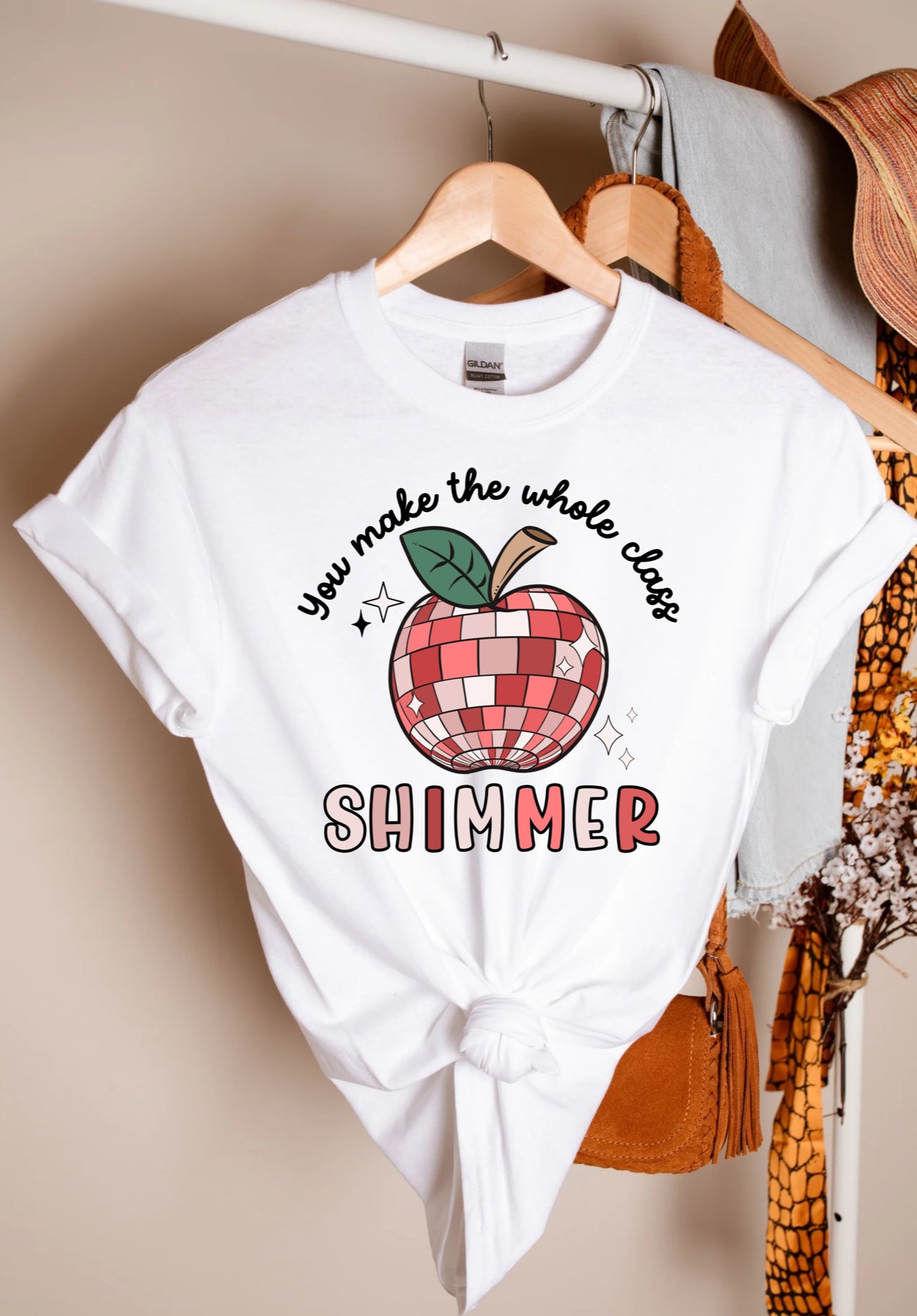 Whole Class Shimmer Teacher T-shirt