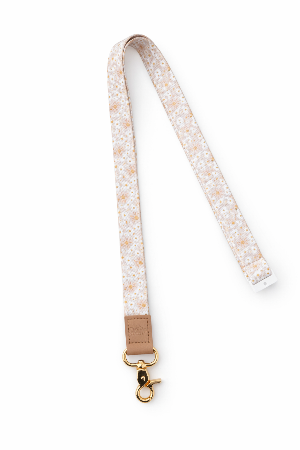 Floral Sunshine Fabric Lanyard