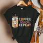 Coffee Teach Repeat T-shirt