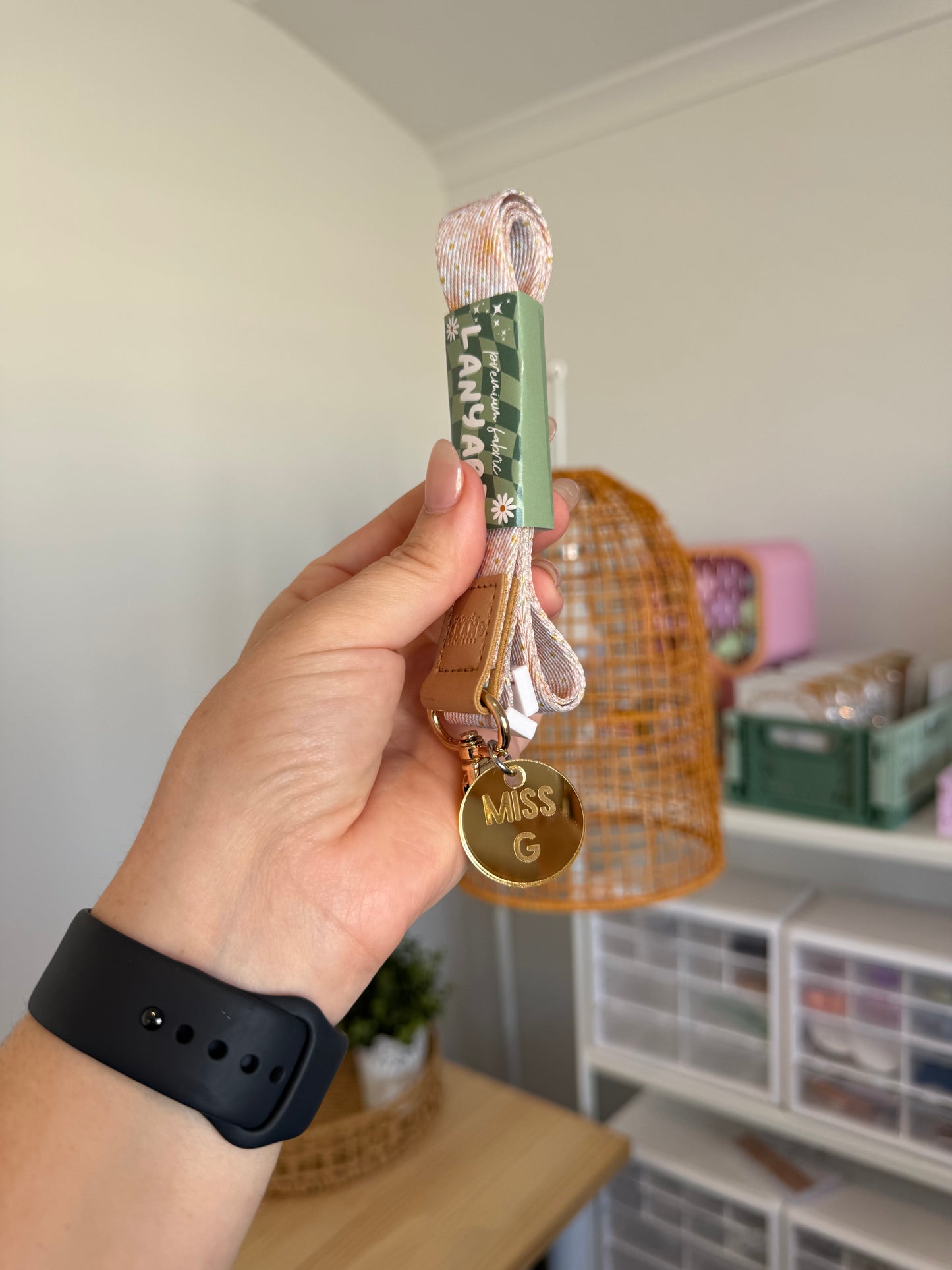 Fabric Lanyard Trinket