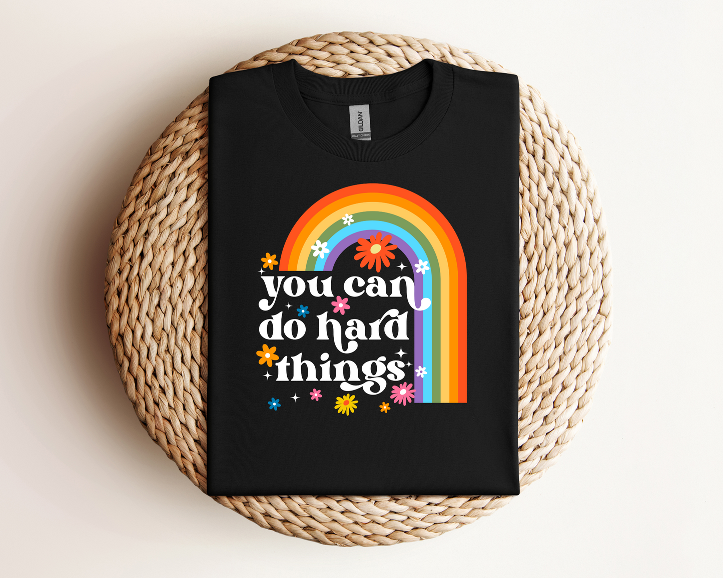 You Can Do Hard Things Teacher T-shirt