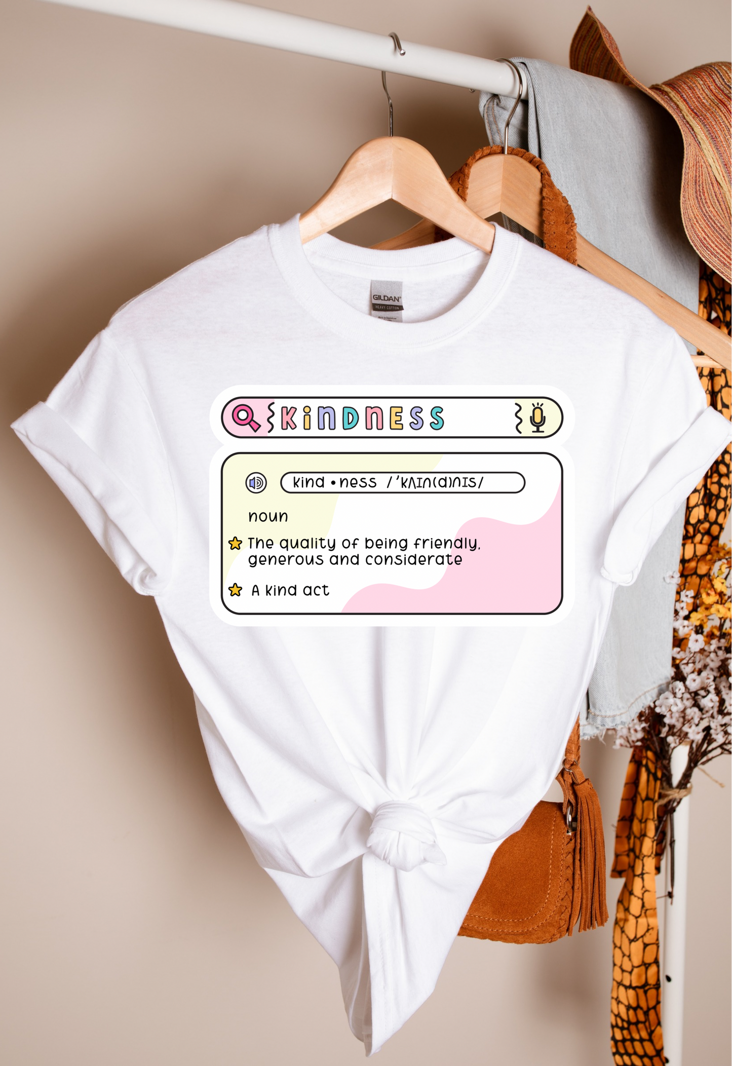 Kindness Definition Teacher T-shirt