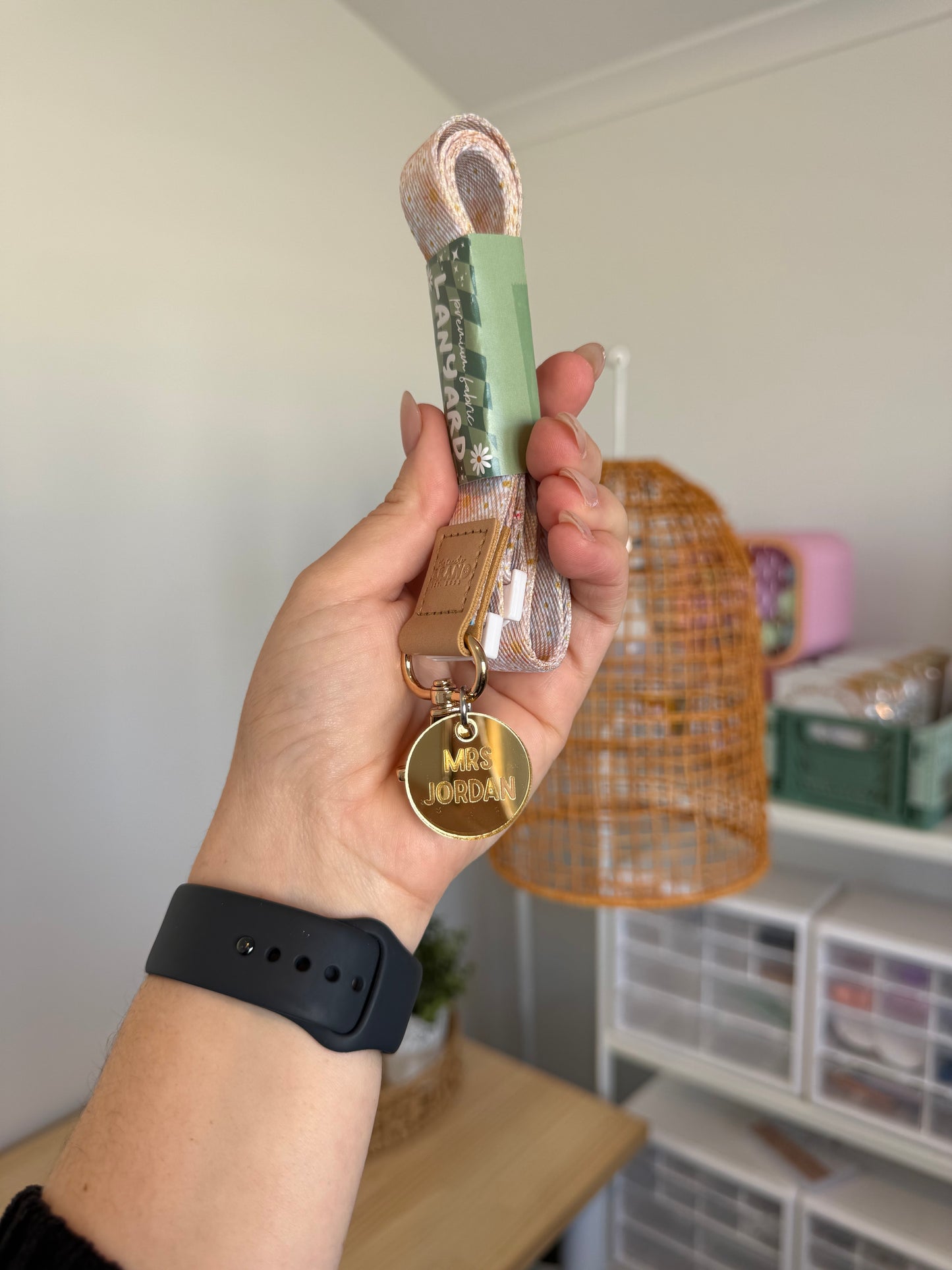 Fabric Lanyard Trinket