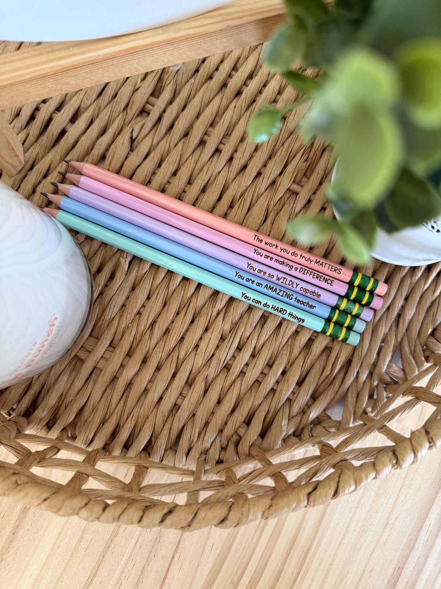 Affirmation Teacher Pencils