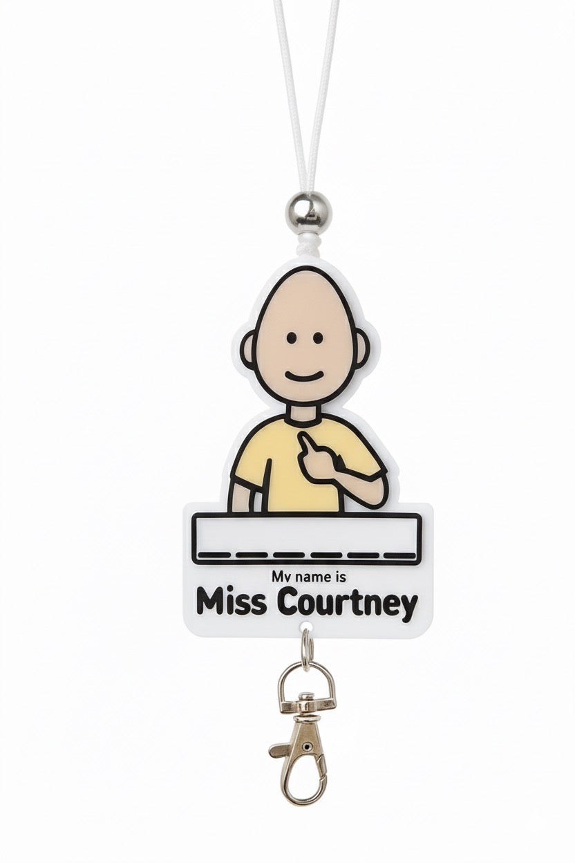 ‘My Name Is’ Lanyard