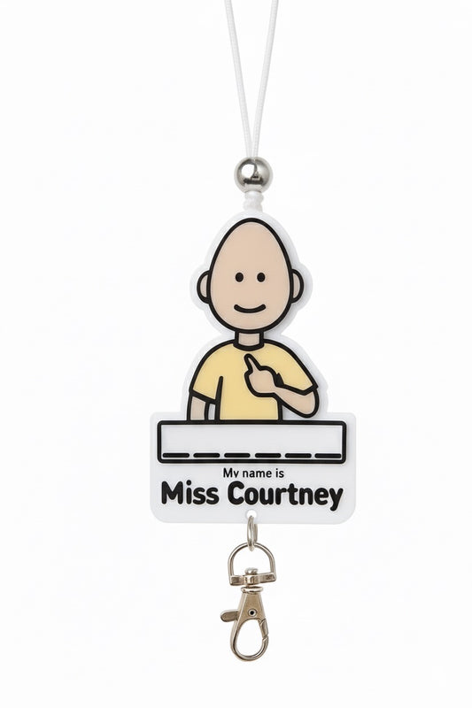 ‘My Name Is’ Lanyard