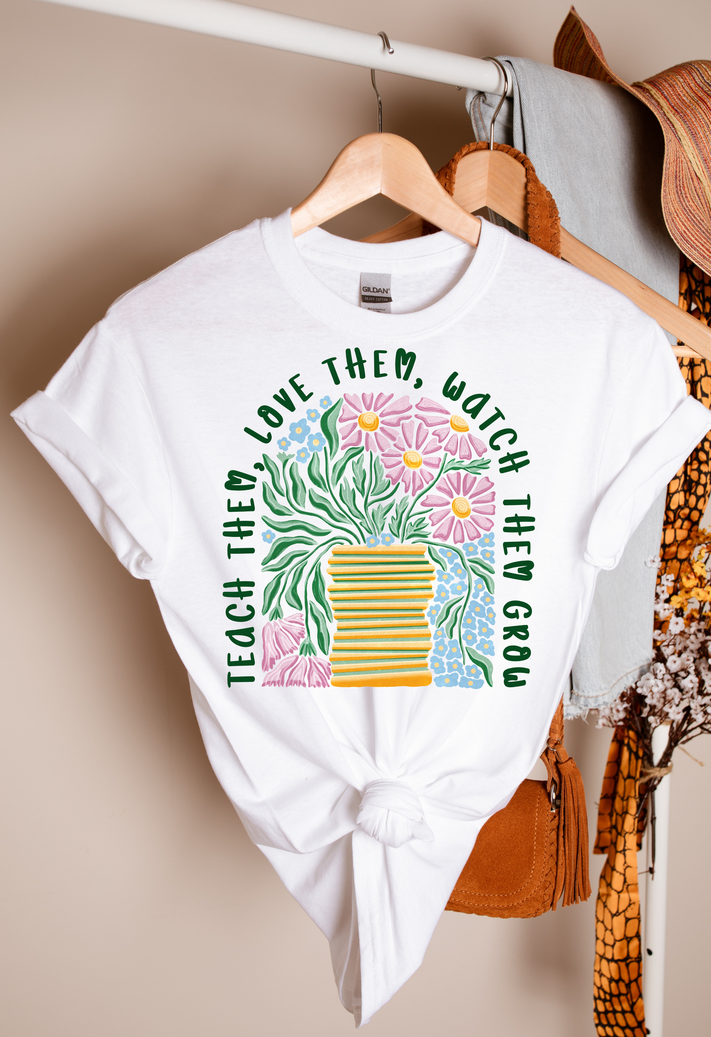 Teach Them Floral T-shirt