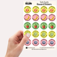 Fruit Sticker Sheets