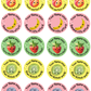 Fruit Sticker Sheets