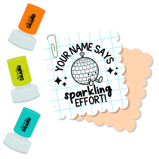 Sparkling Effort Stamp