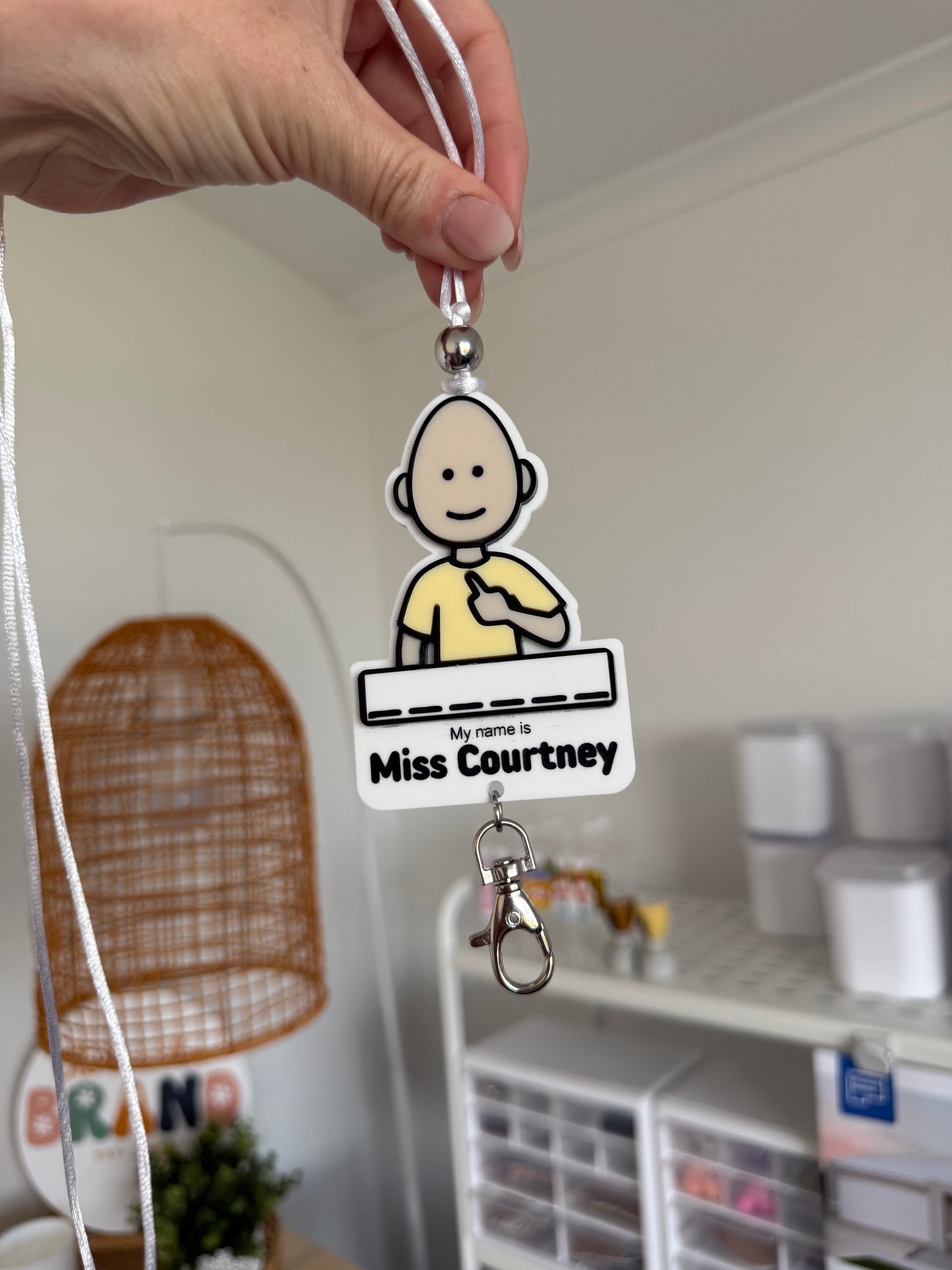 ‘My Name Is’ Lanyard