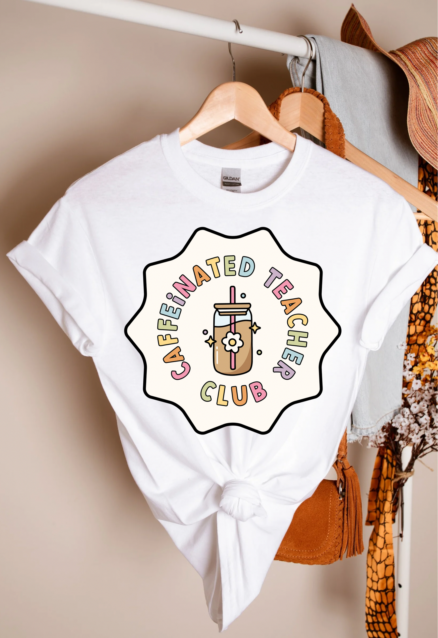 Caffeinated Teacher’s Club T-shirt