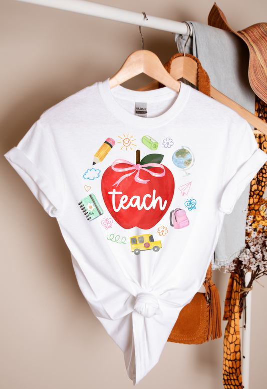 Cutesy Teacher T-shirt