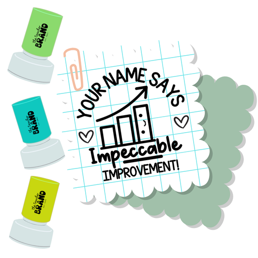 Impeccable Improvement Stamp