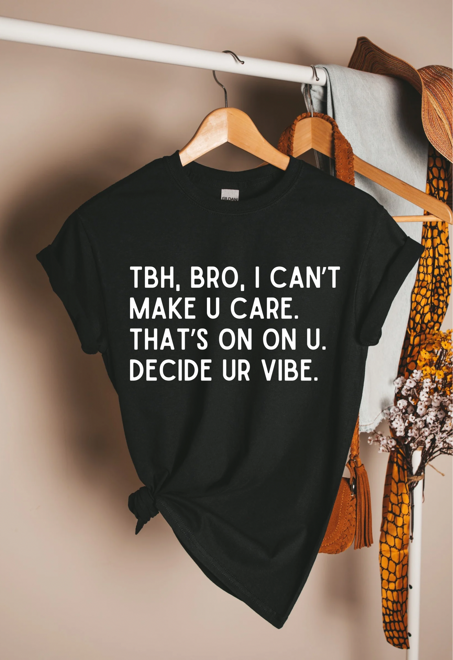 Decide Your Vibe Teacher T-Shirt