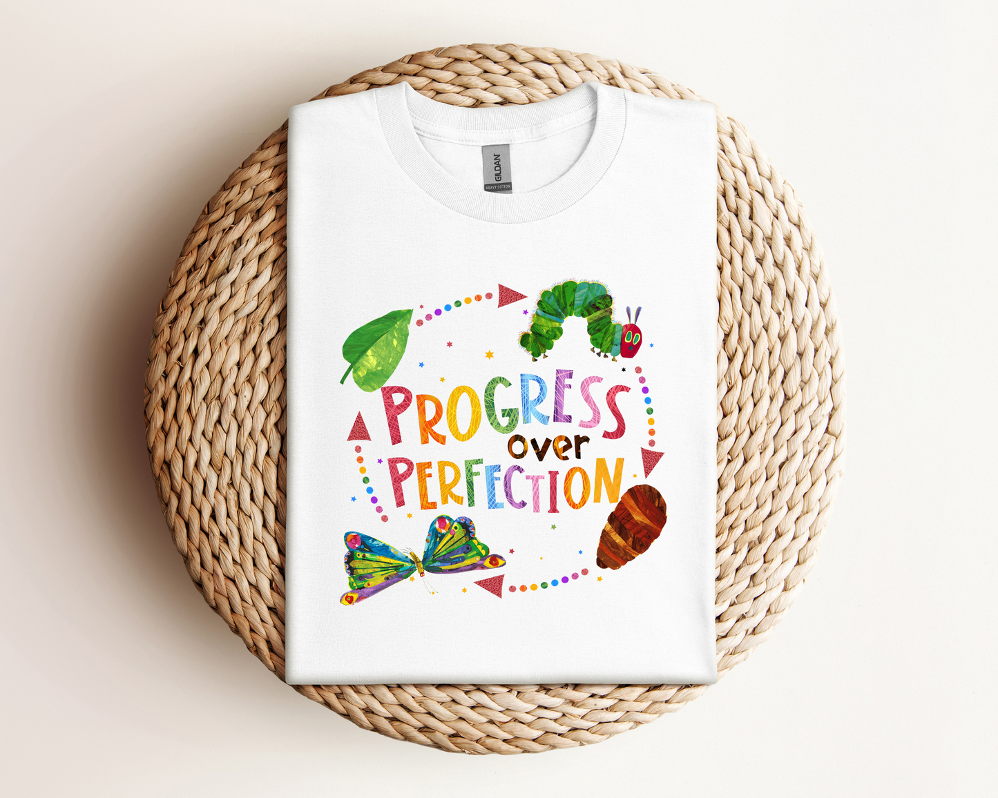 Progress Over Perfection Teacher T-shirt