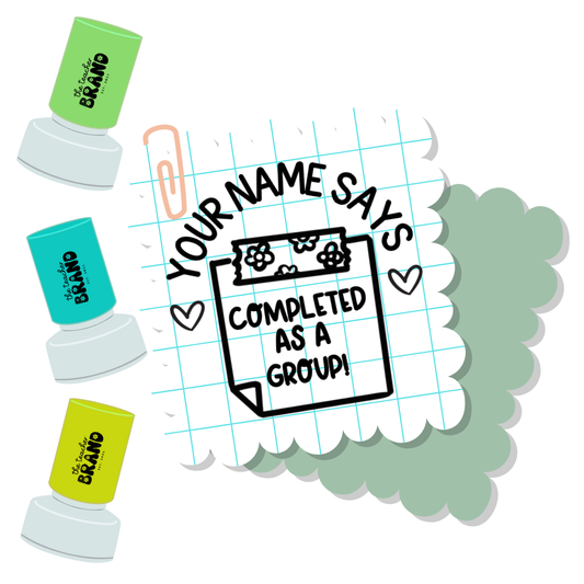 Completed as a Group Stamp