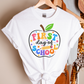 First Day of School Apple Teacher T-shirt
