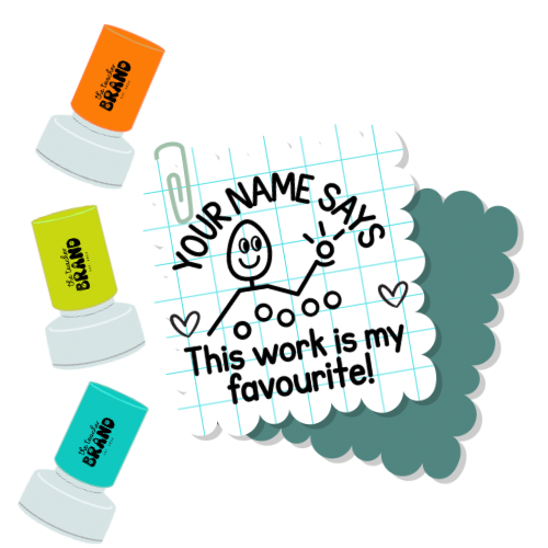 This Work is My Favourite Stamp