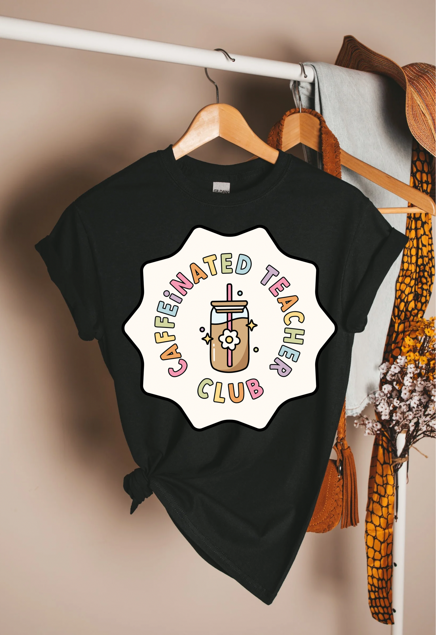 Caffeinated Teacher’s Club T-shirt