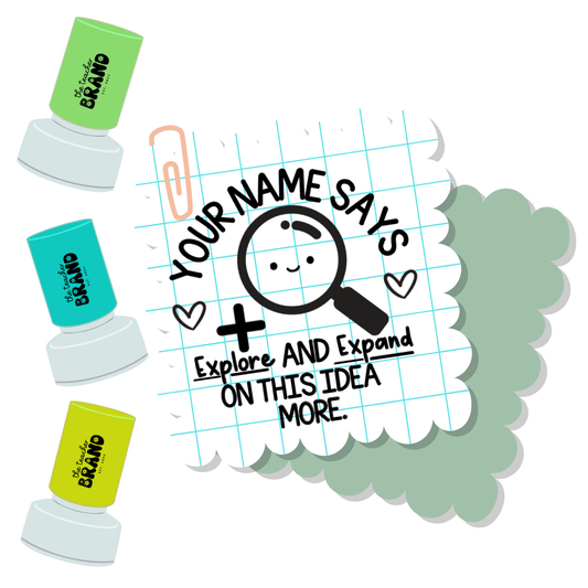 Explore and Expand Stamp
