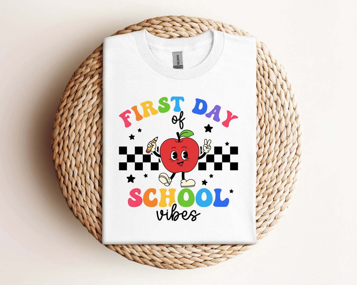 First Day of School Vibes Teacher T-shirt