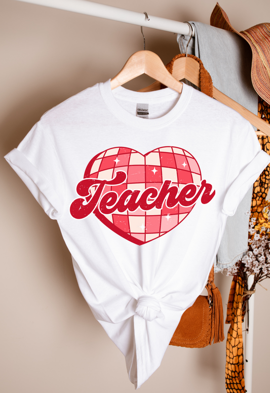 Teacher Heart T-shirt