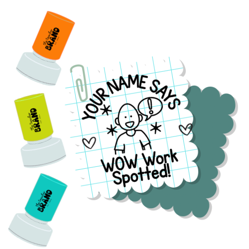 WOW Work Spotted Stamp