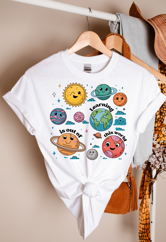 Learning is Out of This World Teacher T-shirt
