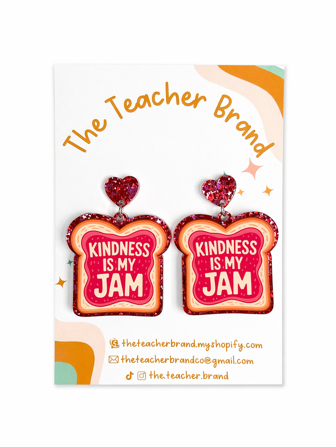 Kindness is My JAM Dangles