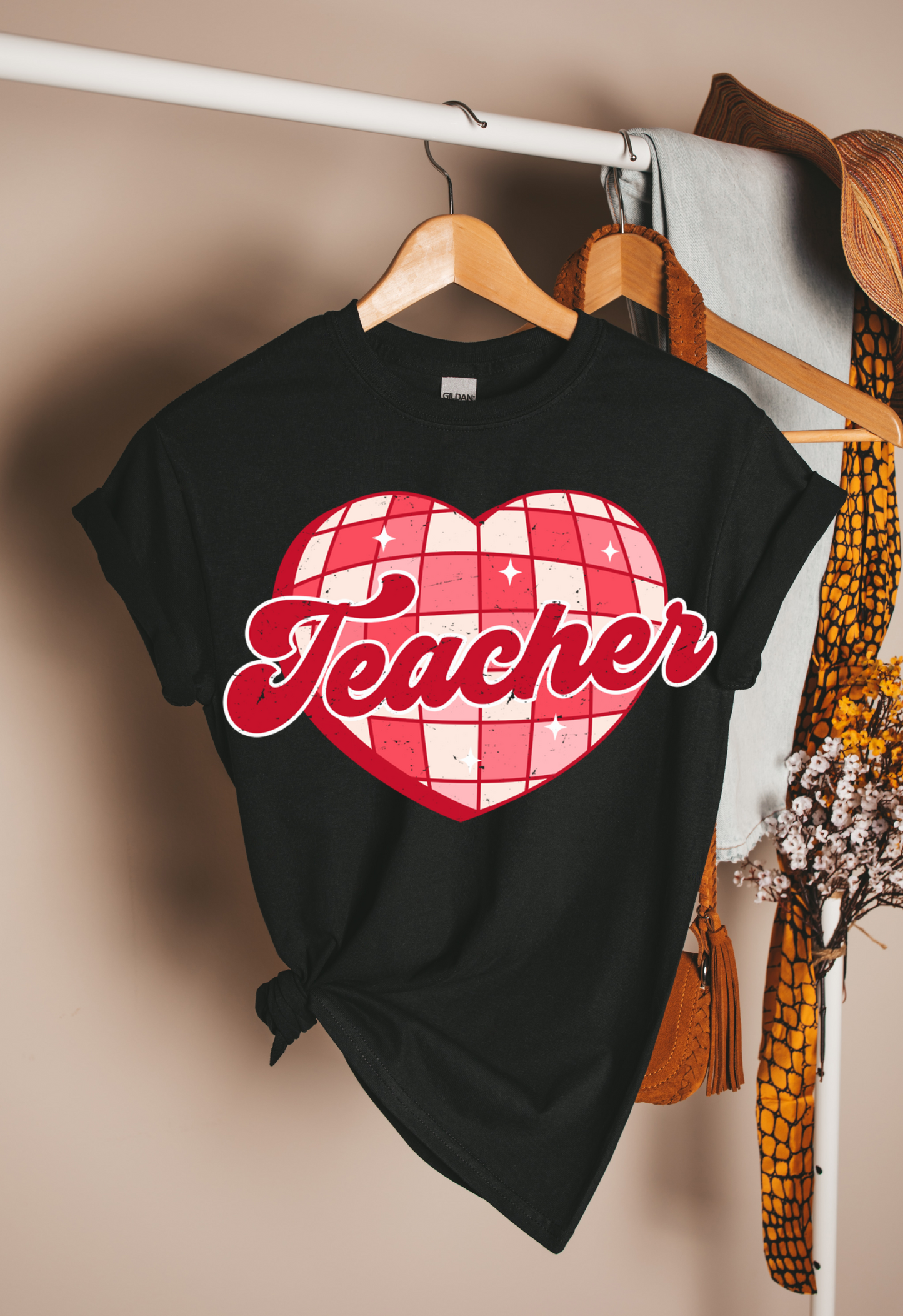 Teacher Heart T-shirt