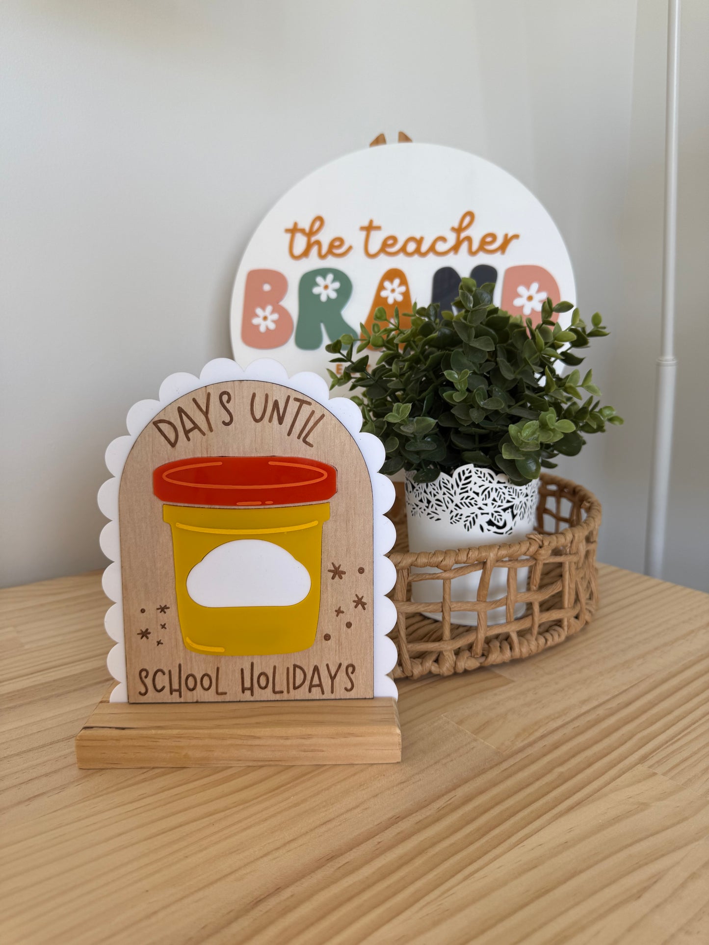 Classroom Holiday Countdown Sign